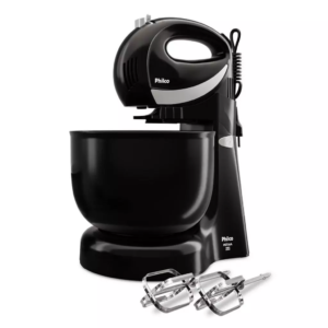 Batedeira Philco Portátil 4L 500W 4 Velocidades PBT50A