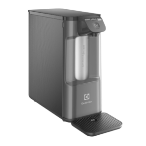 Electrolux Purificador de Água Gelada Fria e Natural Elétrico Compacto Eletronico placa Filtro refil 6 meses ou 3000l Painel Touch Bivolt grafite PE12G