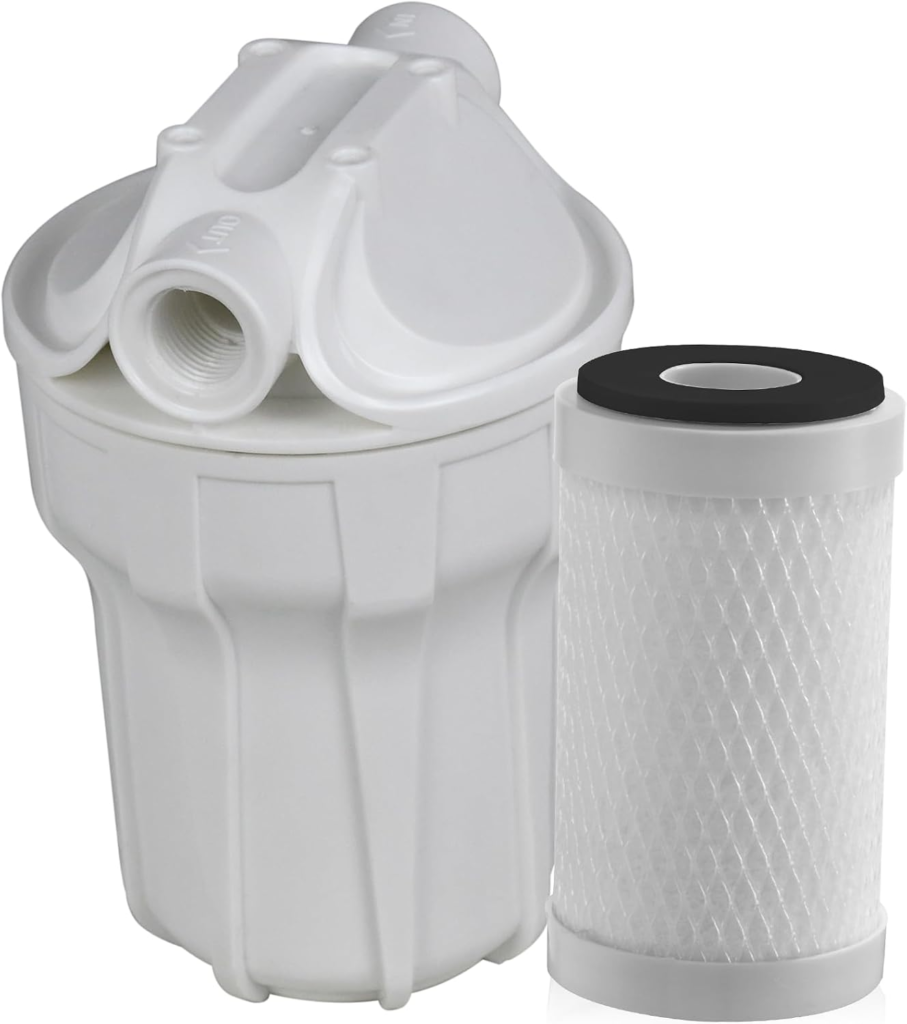Purificador De Água Filtro Clor 5″ Hidrofiltros Carvão Ativado – Ponto De Uso, Torneira, Pia, Bebedouro