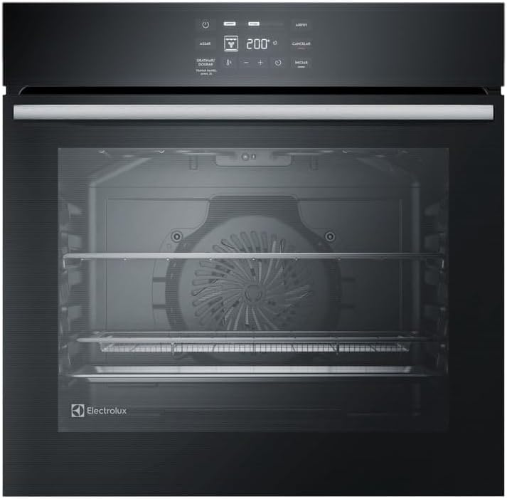 Forno de Embutir Elétrico Electrolux 80L Experience Air fryer, PerfectCook360 e Painel Touch (OE8EA)
