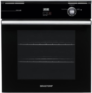 Forno de Embutir a Gás Brastemp 78 Litros Preto com Grill e Timer Touch – BOA84AE 220V