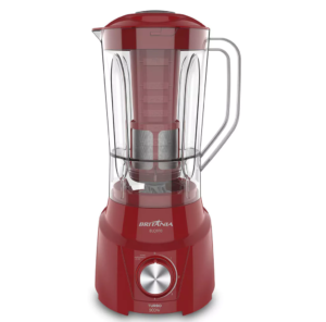 Liquidificador Britânia Turbo 900W 2,6L Vermelho BLQ970V