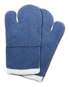 Luva Térmica Lamare Grafatex Alta Temperatura Até 500 Graus – 35cm Azul