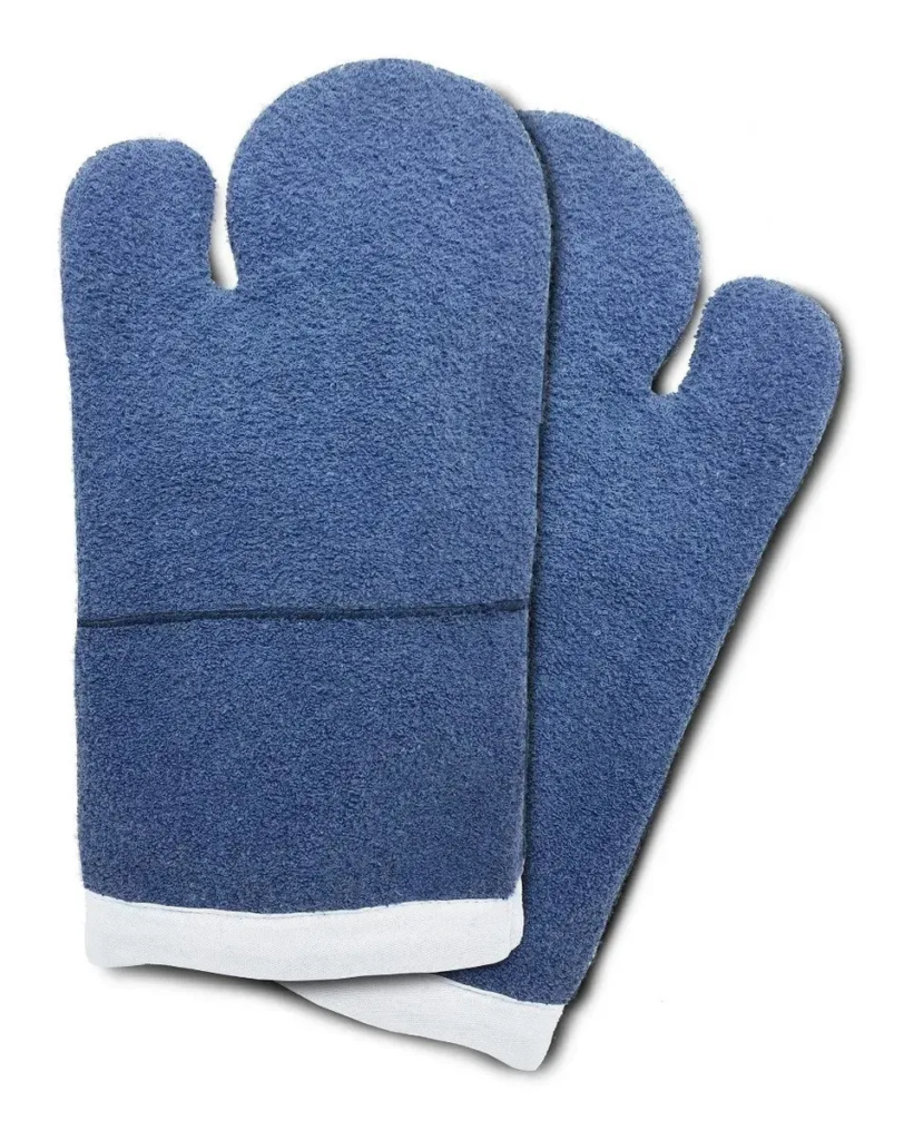 Luva Térmica Lamare Grafatex Alta Temperatura Até 500 Graus – 35cm Azul