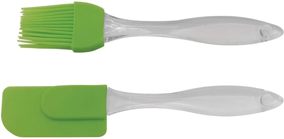 Tuut, Linha Confeitaria, Jogo com Pincel e Rapa Tudo em Silicone, Pequeno, 19cm
