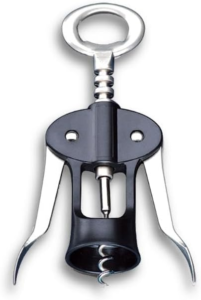 Brinox – Saca Rolhas Aço Inoxidável – Preto