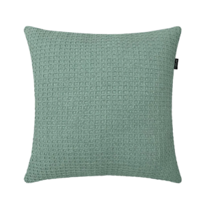 Almofada Algodão Favo de Mel Verde 40x40cm