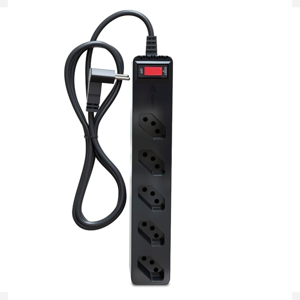Filtro de Linha iCLAMPER Energia 5 com Proteção contra Surtos Elétricos(DPS) 5 Tomadas, 3 Pinos, 10 Amperes
