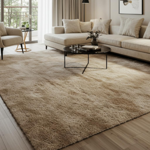 Tapete Peludo Felpudo 2,00 x 1,50m Antiderrapante para Sala