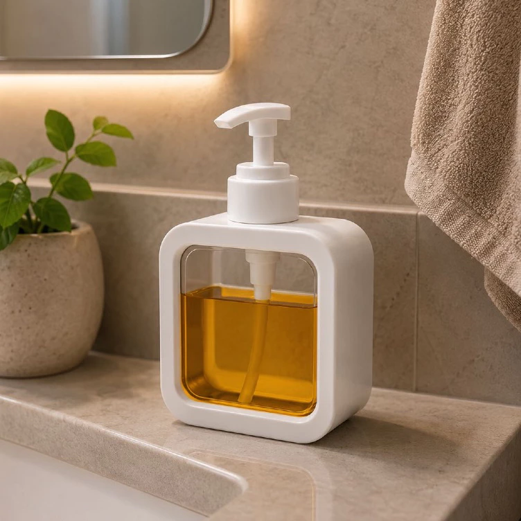 Porta Sabonete Liquido Minimalista