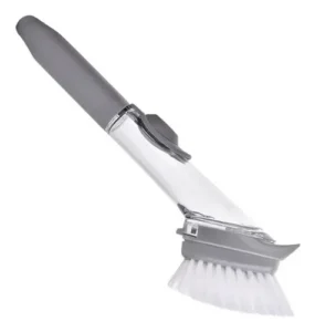 Escova Limpeza 2 Em 1 Esponja Louça Limpa Cozinha Dispenser