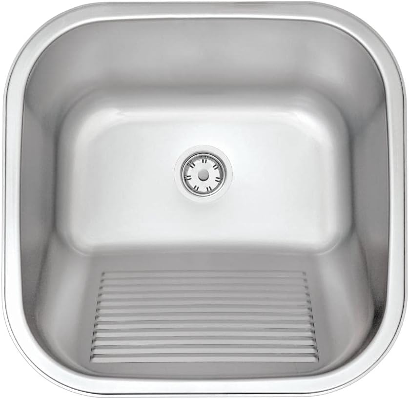 Tanque de Encaixe em Aço Inox Acetinado 40X40cm, Tramontina, 94403107