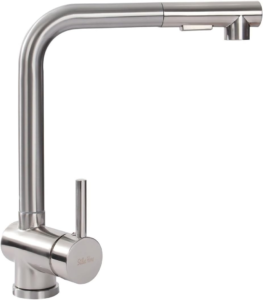 Torneira Cozinha Extensível Gourmet Monocomando Aço Inoxidavel