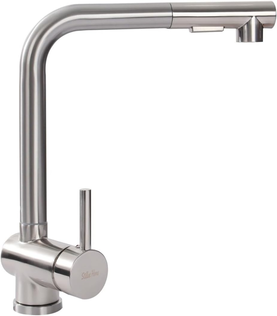 Torneira Cozinha Extensível Gourmet Monocomando Aço Inoxidavel